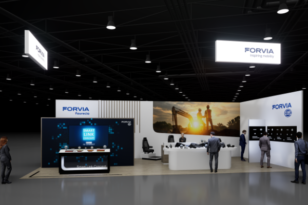 FORVIA ConExpo Booth